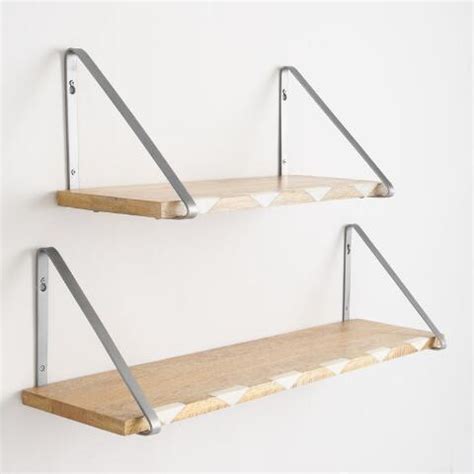 antique zinc metal mix & match shelf brackets set|pinterest mixing metals.